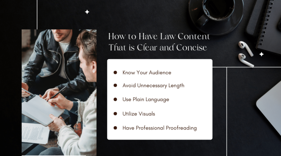 Why Law Content Must Be Clear and Concise